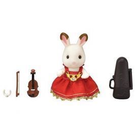 Sylvanian Families Město - houslistka chocolate králík