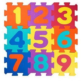 Plastica Pěnové Puzzle Čísla