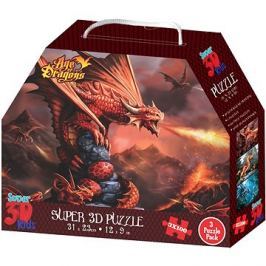 3D Puzzle Draci 3v1