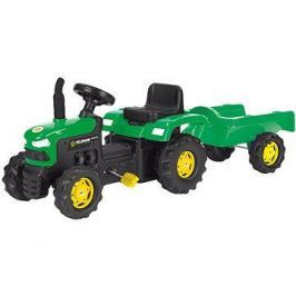 Šlapací traktor s vozíkem