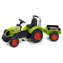 Traktor s valníkem zelený