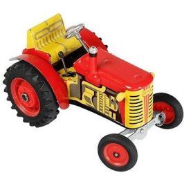 Kovap Traktor Zetor na klíček červený