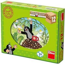 Dřevěné kostky Kubus - Krteček a přátelé