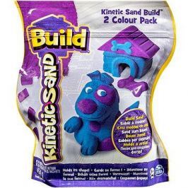 Kinetický písek Build - 2 barevné balení fialová/modrá 450 g