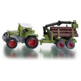 Siku Blister – Traktor s přívěsem na kulatinu