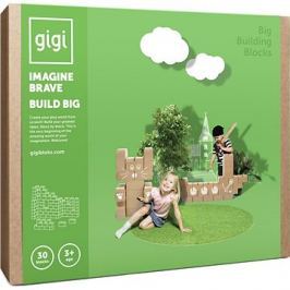 Gigi bloks velké kartonové kostky XL 30 ks