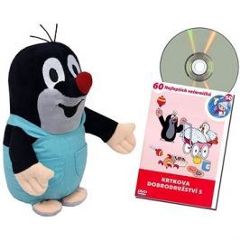 Krtek 20 cm v kalhotkách + DVD