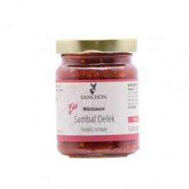 6 x Sanchon Bio Ostrá omáčka Sambal Oelek, 125g