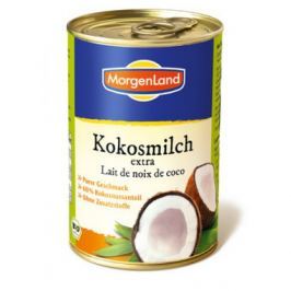 6 x Morgenland Bio Kokosové mléko, 400ml