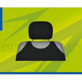 Potahy opěrek hlavy (černé)