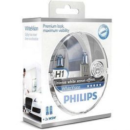 PHILIPS H1 WhiteVision, 55W, patice PX26d, 2ks