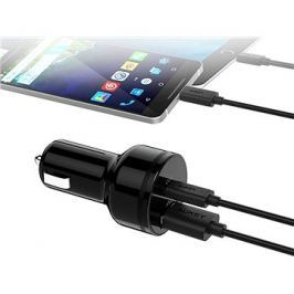 Aukey Adaptive USB-C Charge 2.0 2- Port Car Charger