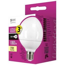 EMOS LED žárovka Classic Globe 11,5W E27 teplá bílá