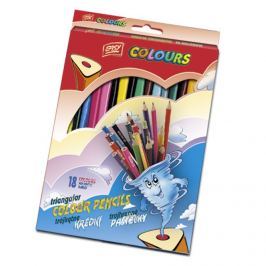 EASY Colours Dřevěné pastelky 16 barev