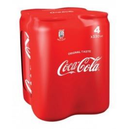 Coca-Cola 4x0,33l plech