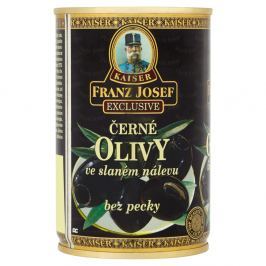 F.J.Kaiser Olivy černé bez pecky ve slaném nálevu