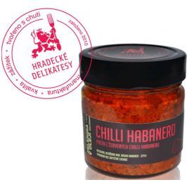 Hradecké delikatesy Pasta z červených chilli Habanero