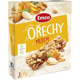 Emco Tyčinky ořechy a med