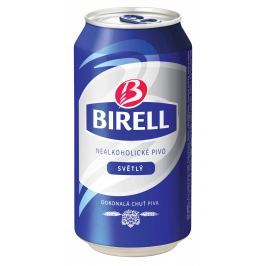Birell Nealkoholické světlé pivo plech