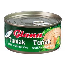 Giana Tuňák kousky ve vlastní šťávě