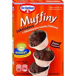 Dr.Oetker Muffiny s čokoládou v prášku