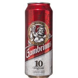 Gambrinus Originál pivo výčepní světlé plech