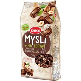 Emco Mysli na Zdraví Křupavá Čokoláda a ořechy