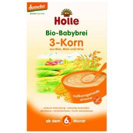 Holle Bio 3-zrnná dětská bezmlečná kaše