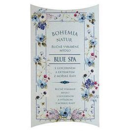 Bohemia Gifts Blue Spa s glycerinem extraktem z mořské řasy ručně vyrobené toaletní mýdlo v papírové krabičce 100 g