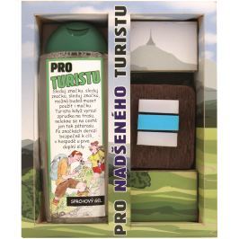 Bohemia Gifts & Cosmetics Urbanova kosmetika Pro turistu sprchový gel 300 ml + ručně vyráběné toaletní mýdlo 35 g, kosmetická sada