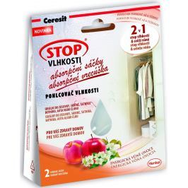 Ceresit Stop vlhkosti Energická vůně ovoce pohlcovač vlhkosti do malých prostorů 2 x 50 g