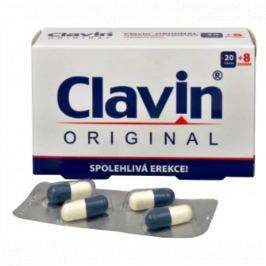 Clavin Original pevná a rychlá erekce tobolky 20 kusů + 8 kusů