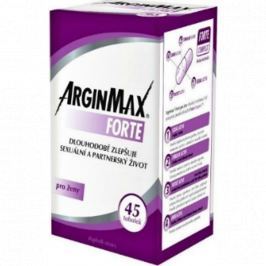 ArginMax Forte pro ženy pro dosažení a udržení erekce a zvýšení sexuální výkonnosti tobolky 45 kusů