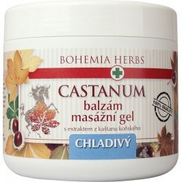 Bohemia Gifts & Cosmetics Castanum Extrakt z kaštanu koňského chladivý masážní gel 600 ml