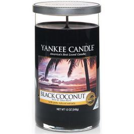 Yankee Candle Black Coconut - Černý kokos vonná svíčka Décor střední 340 g