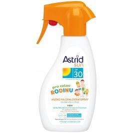 Astrid Sun OF30 rodinné mléko na opalování 300 ml sprej