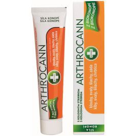 Annabis Arthrocann konopný gel s koloidním stříbrem na klouby, šlachy svaly a záda 75 ml