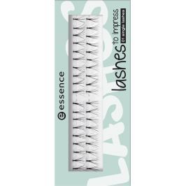 Essence Lashes To Impress umělé řasy 01 Single Lashes 40 kusů
