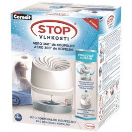 Ceresit Stop vlhkosti Aero 360 Koupelna pohlcovač vlhkosti komplet bílý 450 g