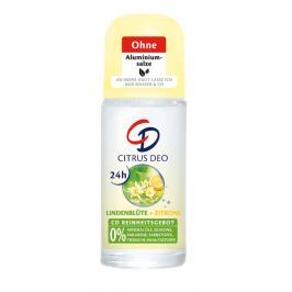 CD Citrus a Lipový kuličkový antiperspirant deodorant roll-on pro ženy 50 ml