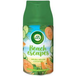 Air Wick Freshmatic Beach Escapes Aruba melounový koktejl automatický osvěžovač náhradní náplň 250 ml