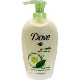 Dove Go Fresh Touch Okurka & Zelený čaj tekuté mýdlo s dávkovačem 250 ml