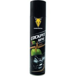 Coyote Cockpit Jablko antistatický, čistí a ošetřuje plast, kůži, gumu, dřevo, koženku v interiéru vozidla 400 ml sprej