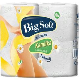 Big Soft Kamilka parfémovaný toaletní papír 3 vrstvý 4 x 160 útržků