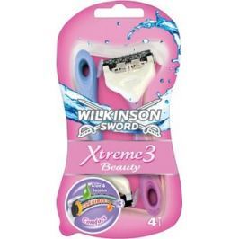 Wilkinson Lady Xtreme 3 Beauty holící strojek 3 břity 3 + 1 kusů