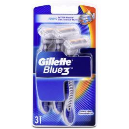 Gillette Blue 3 holítka 3 břitý pro muže 3 kusy