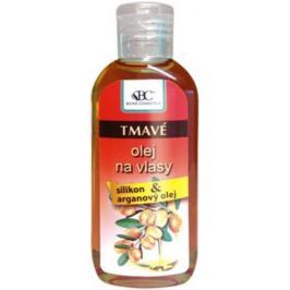 Bione Cosmetics Arganový olej se silikonem na tmavé vlasy 80 ml