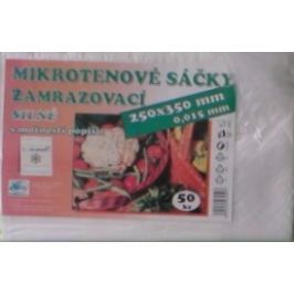 V&CH Obal Popisovací sáčky čiré z mikrotenu k zamražování, blokované, extra silné 0,015 mm 250 x 350 mm 50 kusů
