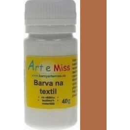 Art e Miss Barva na světlý textil 23 světle hnědá 40 g