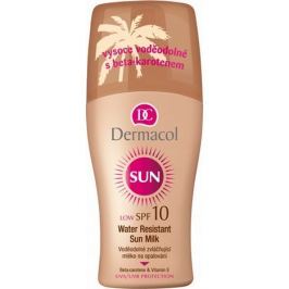 Dermacol Sun Milk SPF10 Voděodolné mléko na opalování 200 ml sprej